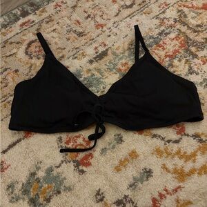 Aerie Black Bikini Top